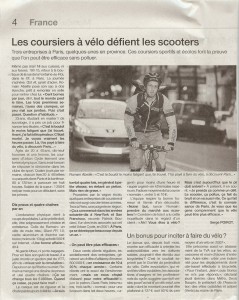 Ouest France 23 Sept 2008